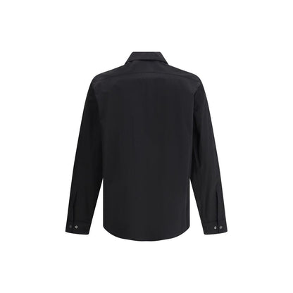 Black Polyester Coat