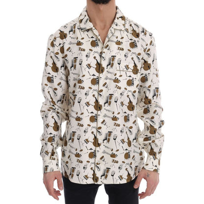 Multicolor Silk Pattern Shirt