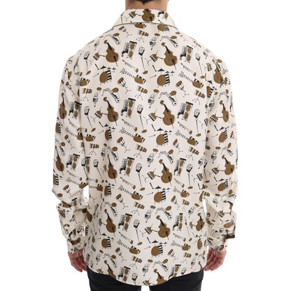 Multicolor Silk Pattern Shirt
