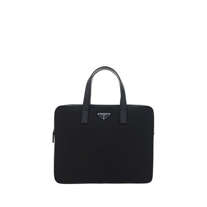 Black Polyamide Shoulder Bag