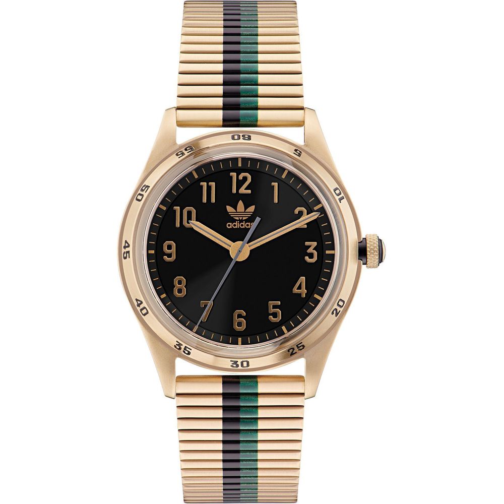 Gold Stainless Steel Dress Watch