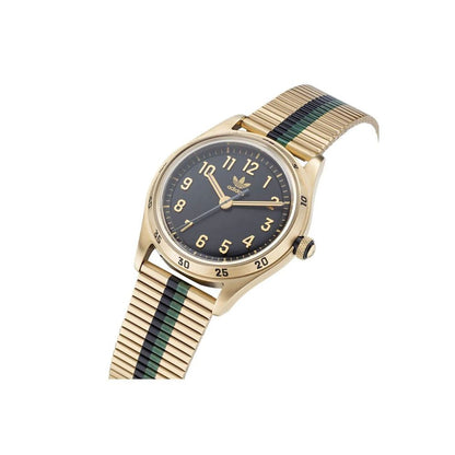 Gold Stainless Steel Dress Watch