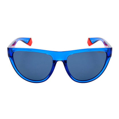 Blue Resin Sunglasses