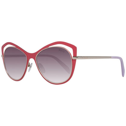 Red Metal Sunglasses