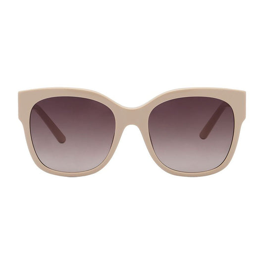 Beige Metal Sunglasses