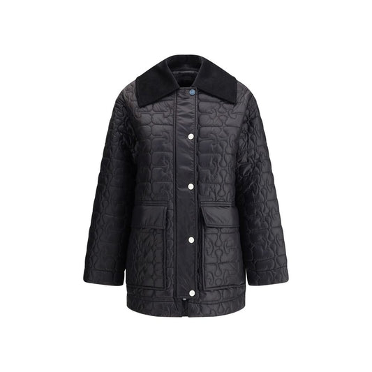 Gray Nylon Coat