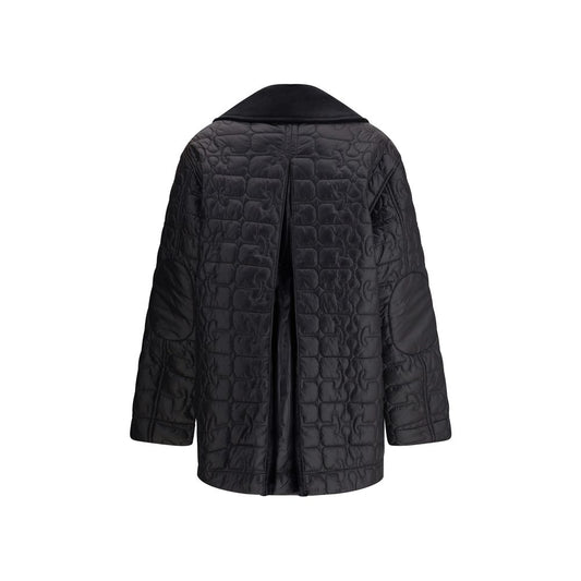 Gray Nylon Coat