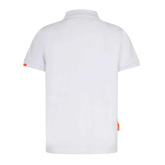White Cotton Polo Shirt
