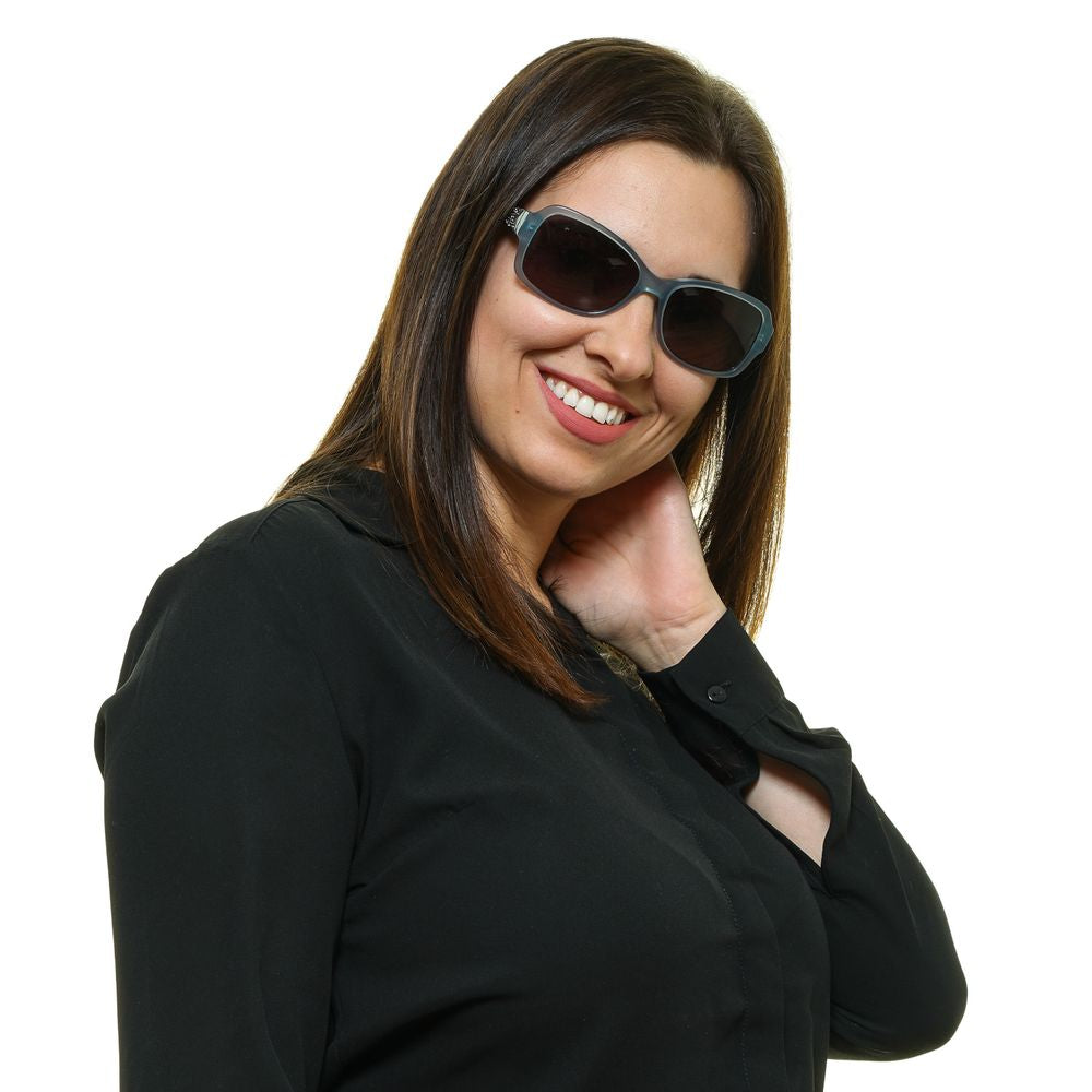 Blue Plastic Sunglasses