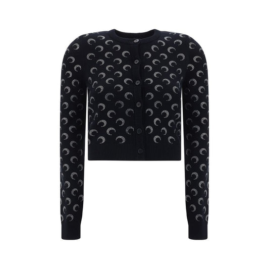 Black Viscose Cardigan