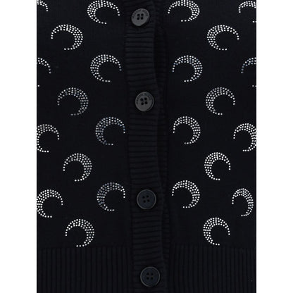 Black Viscose Cardigan