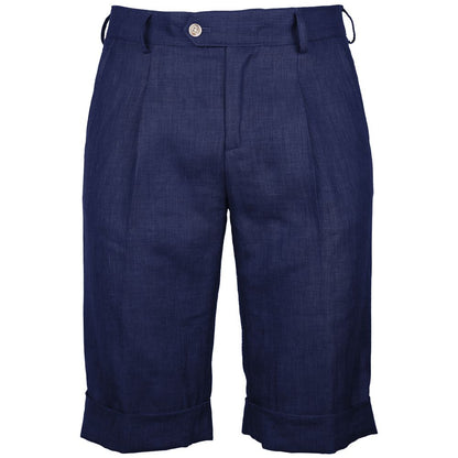 Blue Linen Short