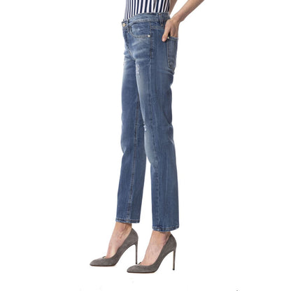 Blue Other Fibres Women Jeans