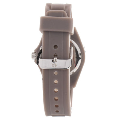 Brown Rubber Sport Watch