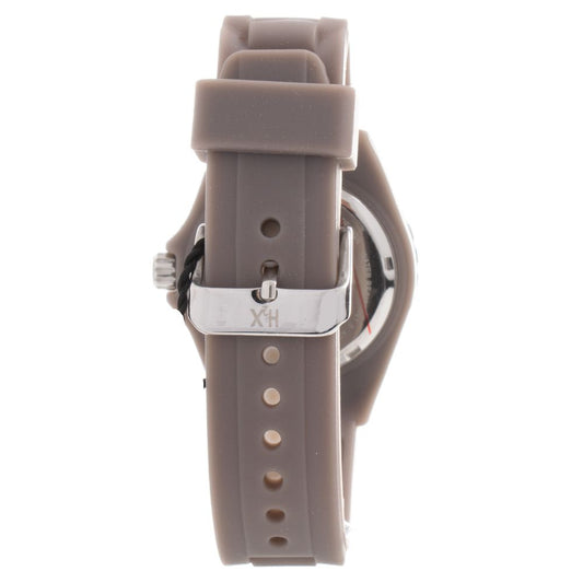 Brown Rubber Sport Watch