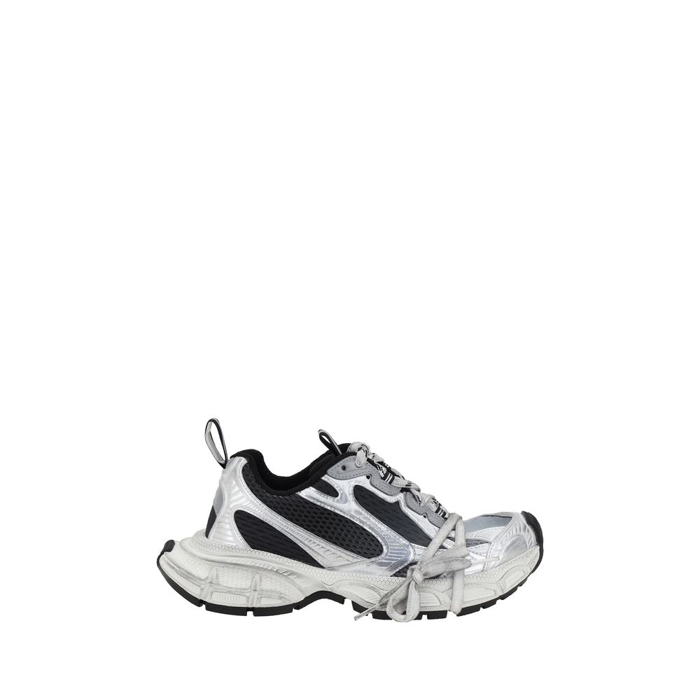 Multicolor Fabric Chunky Sneakers