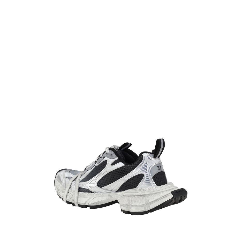 Multicolor Fabric Chunky Sneakers