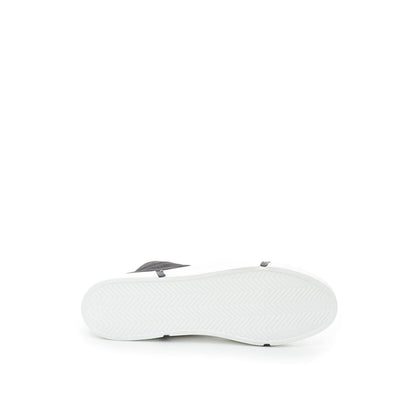 Black Suede Leather High Top Sneakers