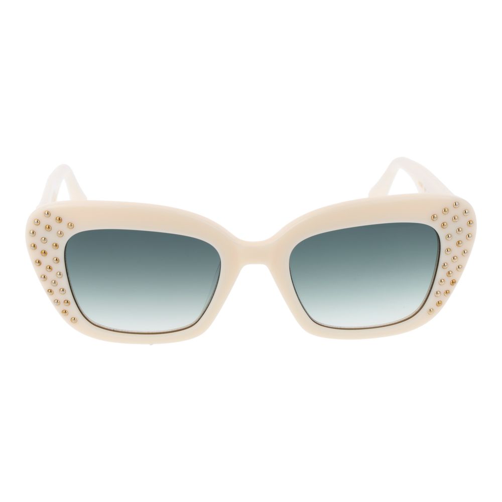 Cream Acetate Sunglasses