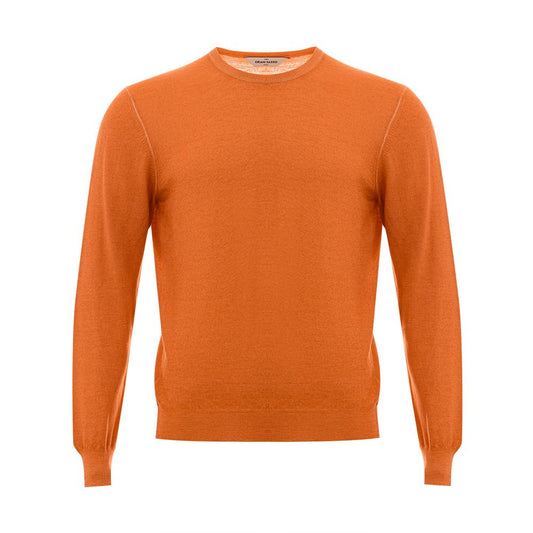 Orange Wool Sweatshirt