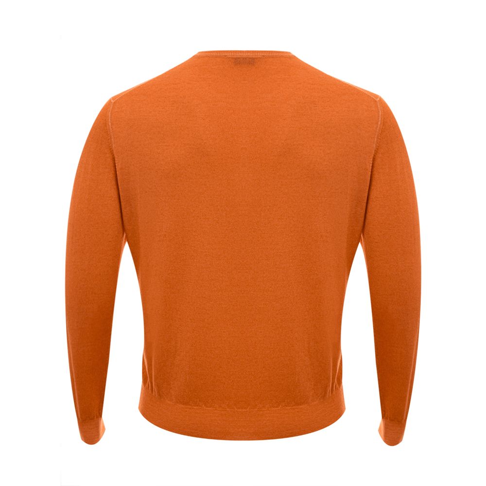 Orange Wool Sweatshirt