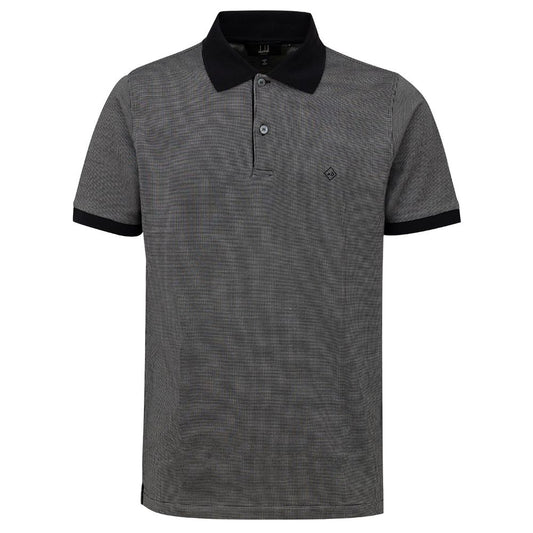 Black Cotton Polo Shirt