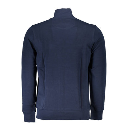 Blue Cotton Men's Sweater