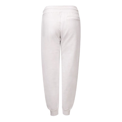 White Cotton Joggers (Workout Pants)