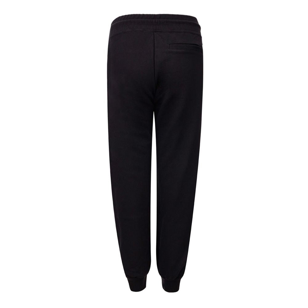 Black Cotton Joggers (Workout Pants)