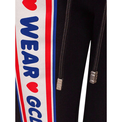 Black Cotton Joggers (Workout Pants)