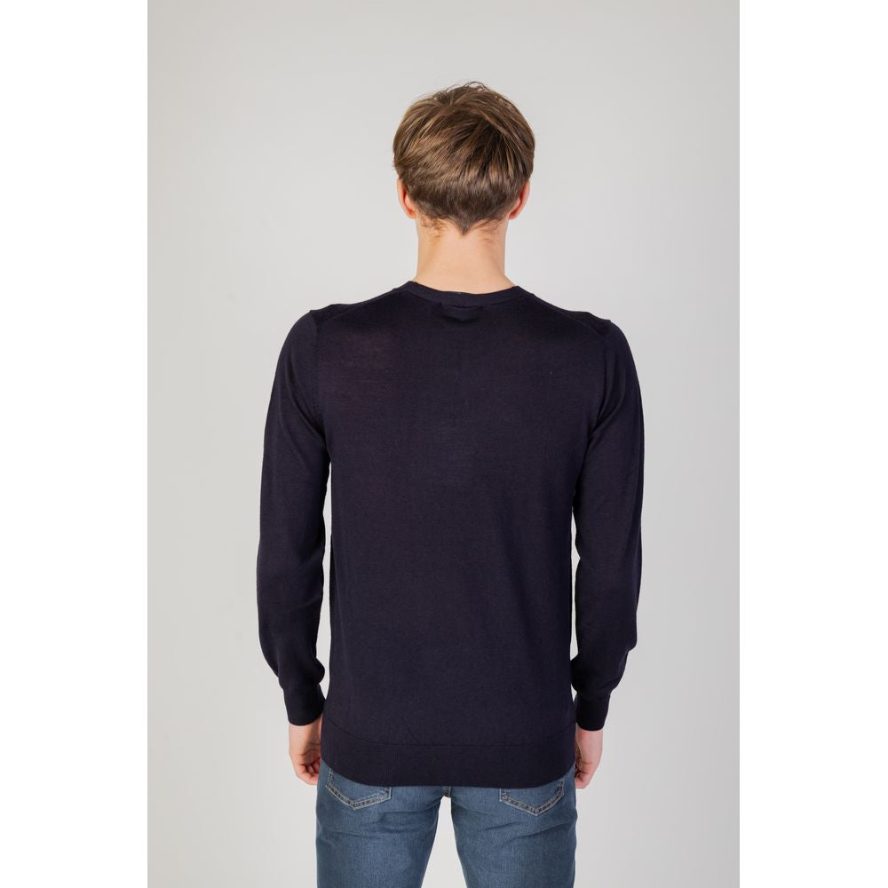 Blue Cotton Sweatshirt
