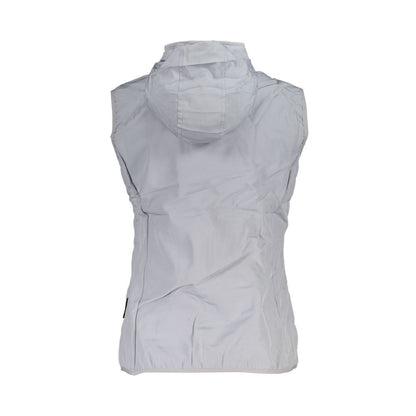 Gray Polyester Women Jacket
