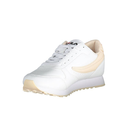 White Polyethylene Sneaker