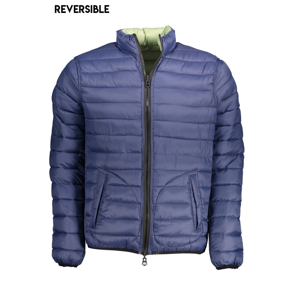 Green Nylon Men Jacket