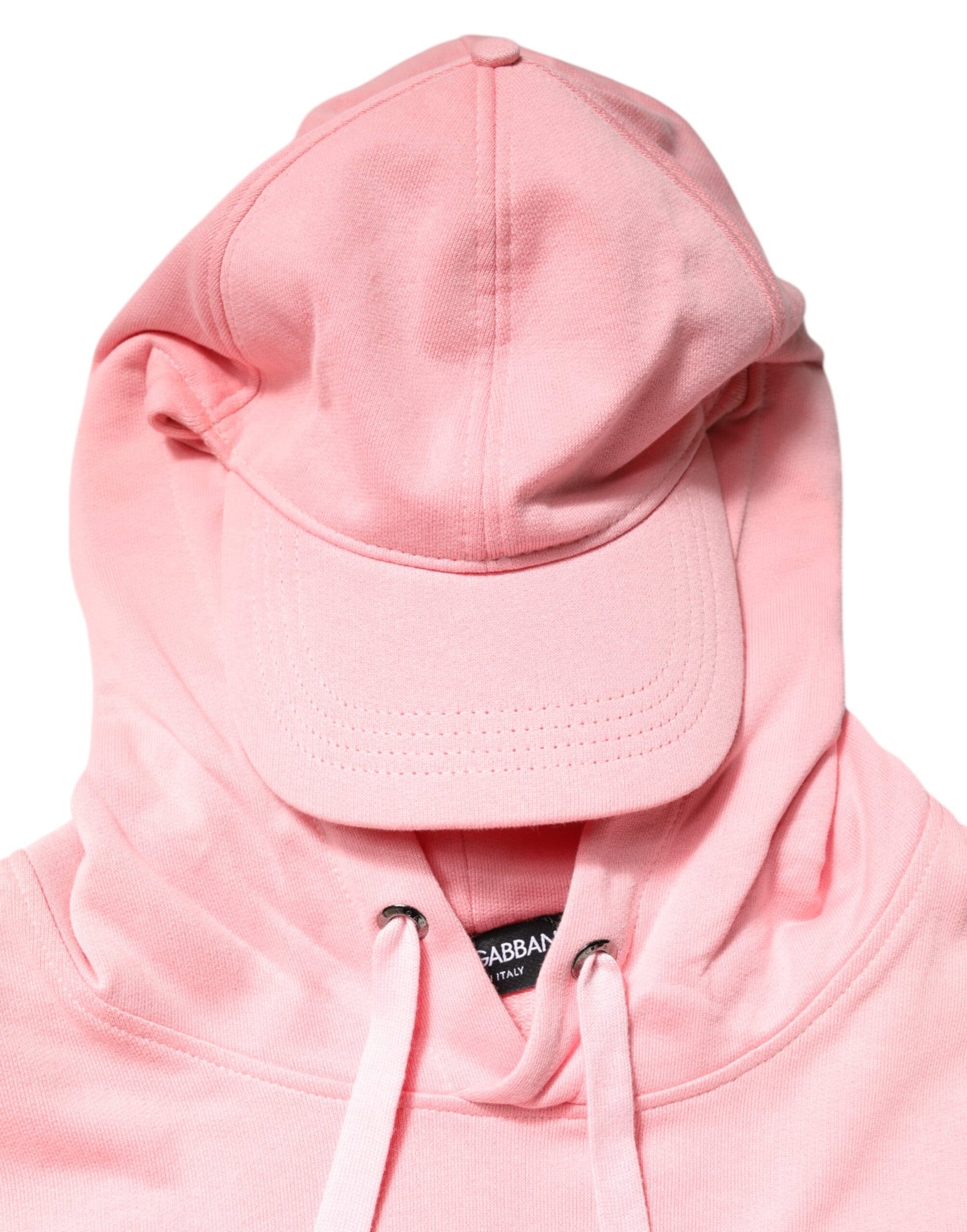 Pink Cotton Hooded Men Sportswear Vest Sweater