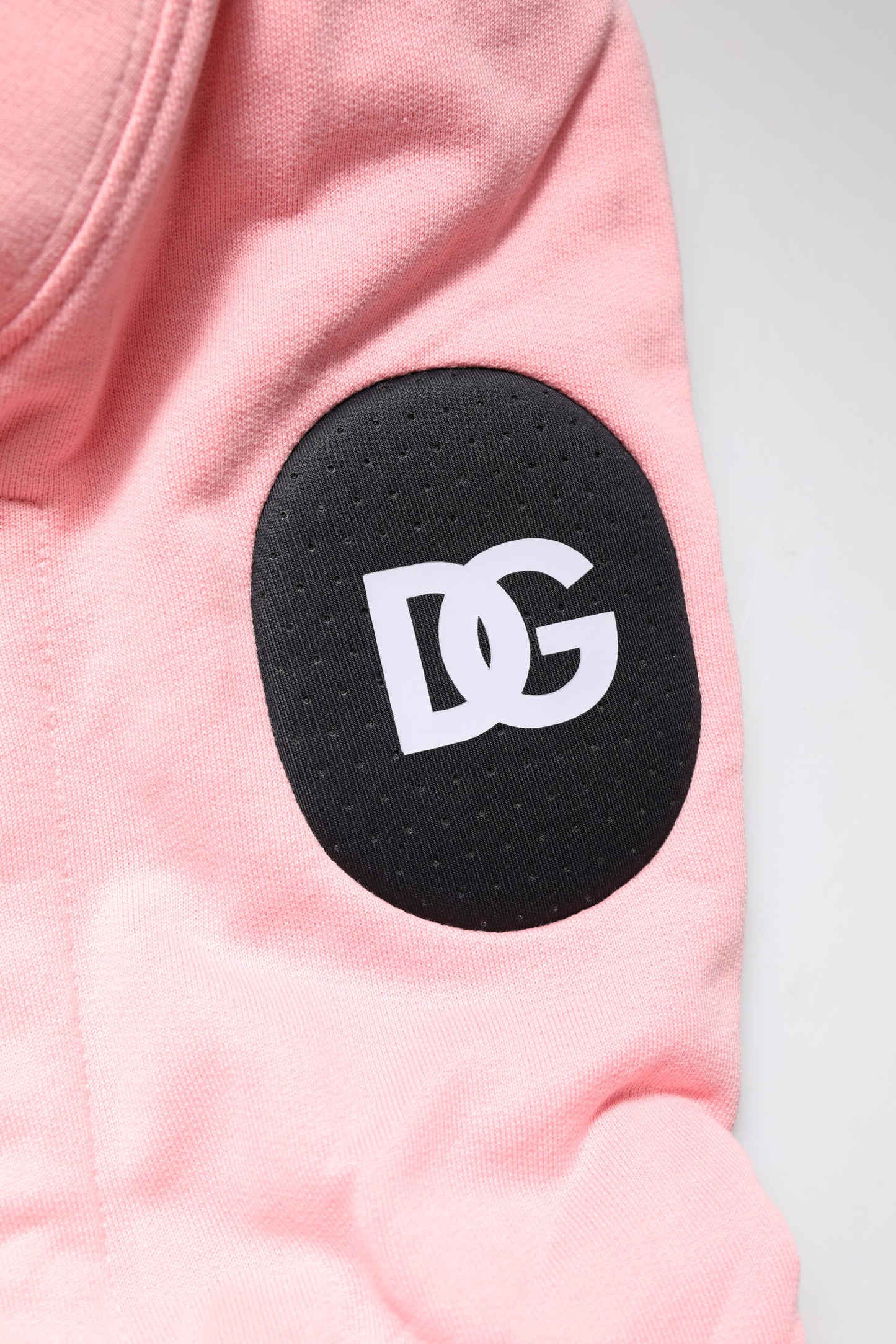 Pink Cotton Hooded Men Sportswear Vest Sweater