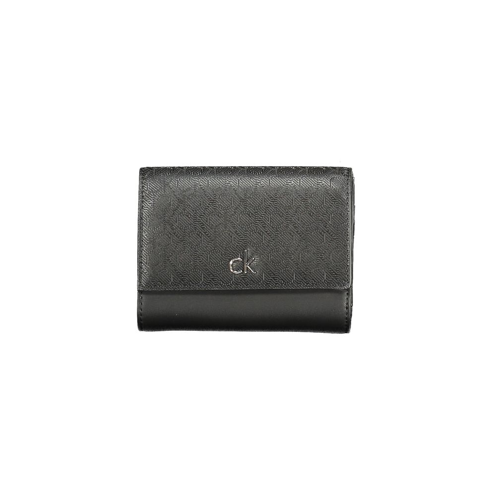 Black Polyester Wallet