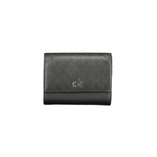 Black Polyester Wallet