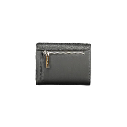 Black Polyester Wallet