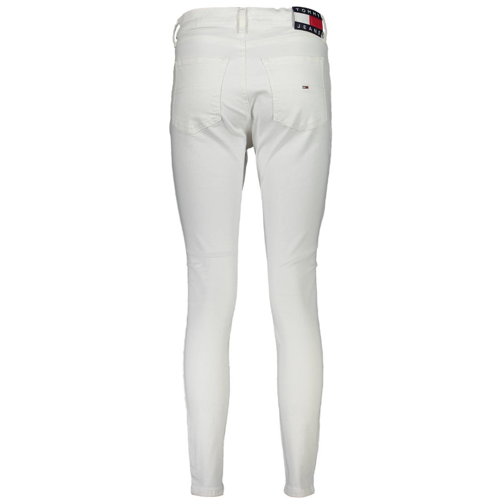 White Cotton Women's Jean