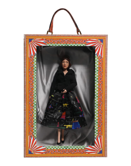 Black Dress Ceramic Porcelain Fashion Leather Sicily Dolls