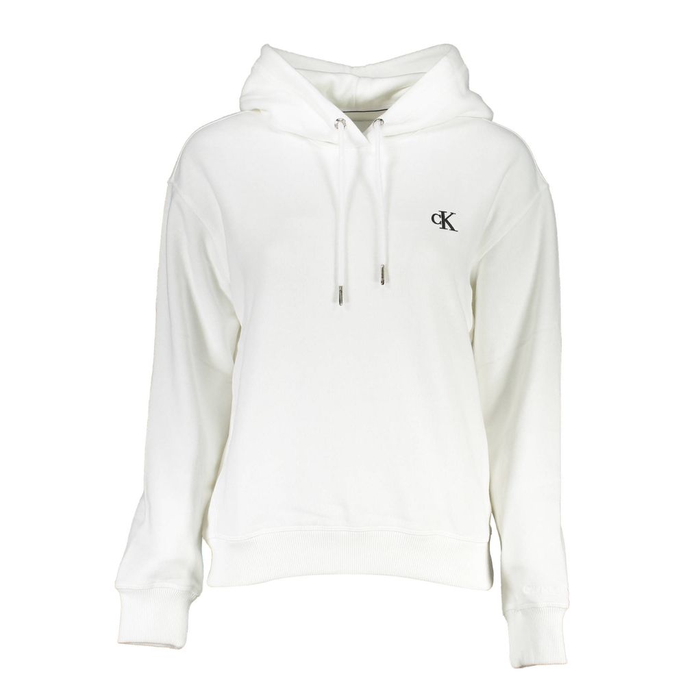 White Cotton Sweatshirt
