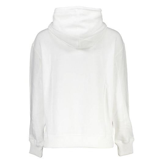 White Cotton Sweatshirt