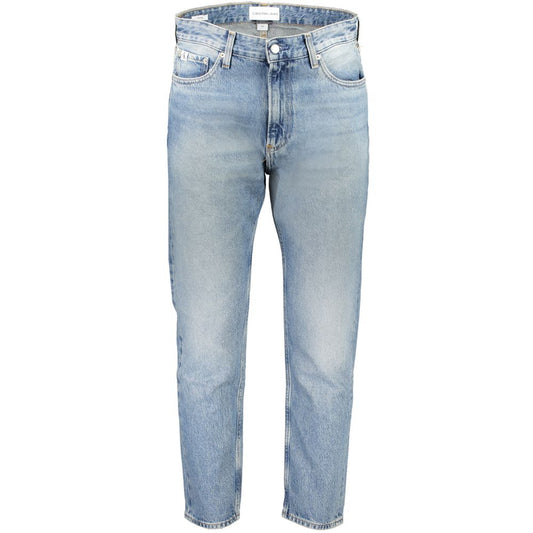 Blue Cotton Men Jeans