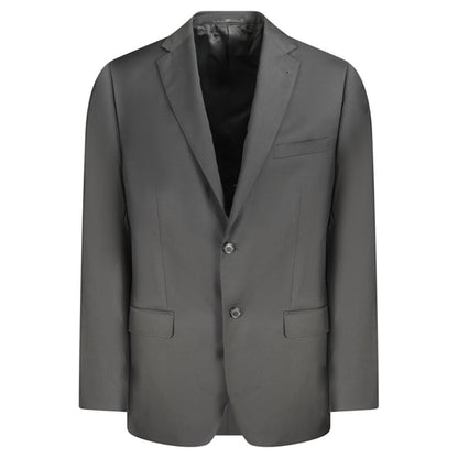 Black Wool Men Jacket