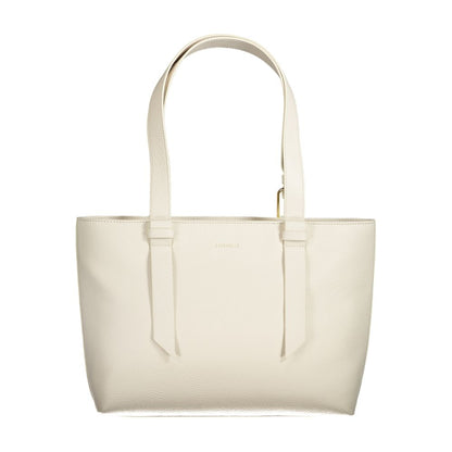 White Leather Handbag