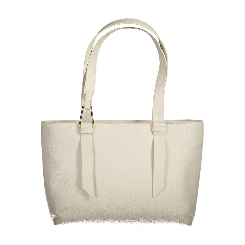 White Leather Handbag
