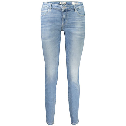 Blue Cotton Jeans Denim