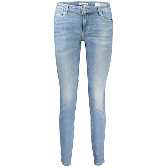 Blue Cotton Jeans Denim