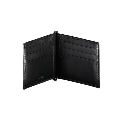 Black Leather Men Wallet